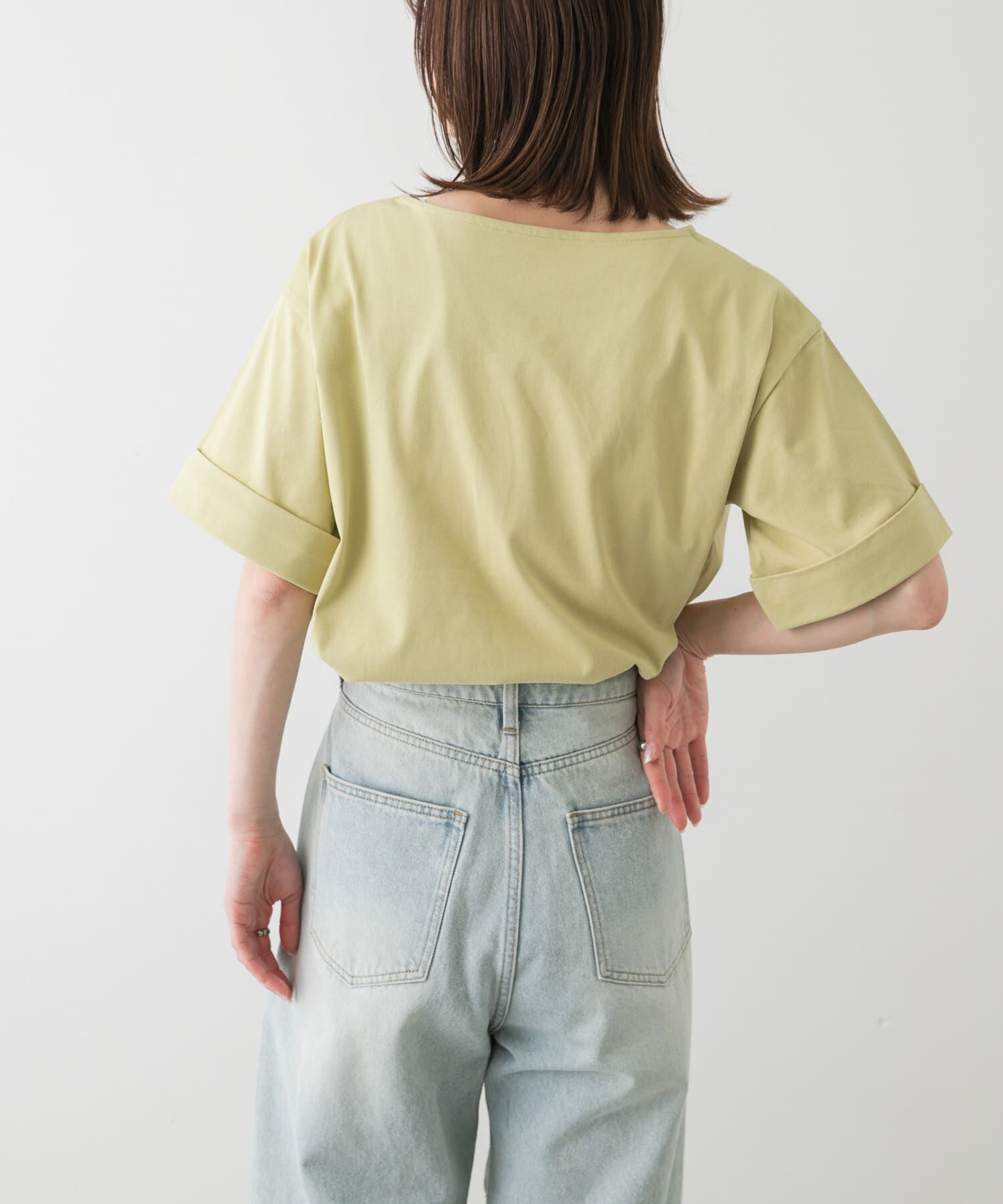 SENSE OF PLACE by URBAN RESEARCH「『UR TECH』ロールスリーブTシャツ(半袖)」|Tシャツ・カットソー|