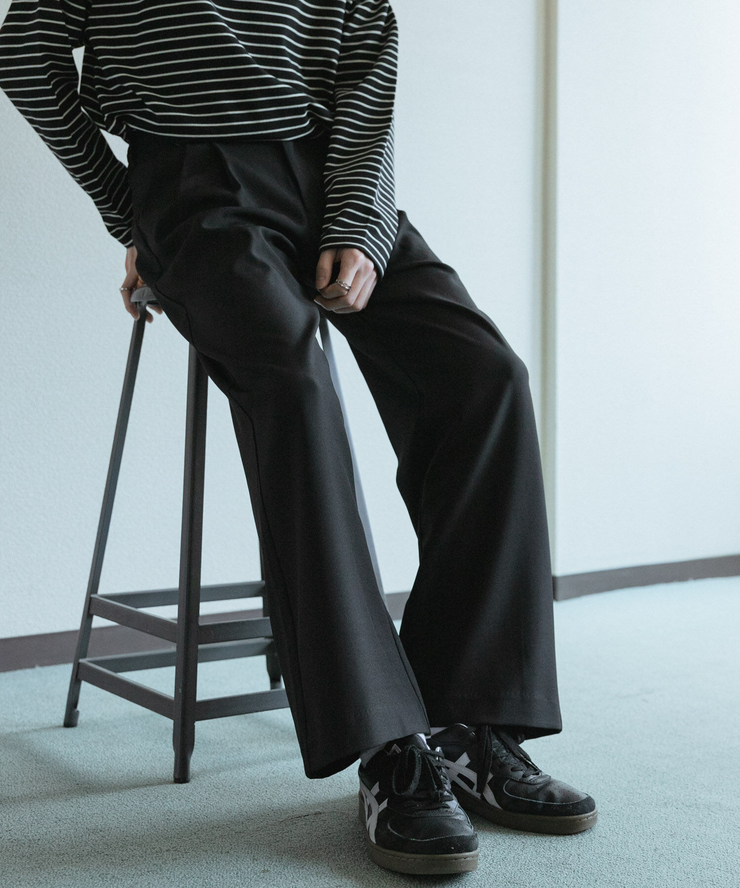 SENSE OF PLACE by URBAN RESEARCH「『速乾』ドライタッチ2タックワイドパンツ」|その他|