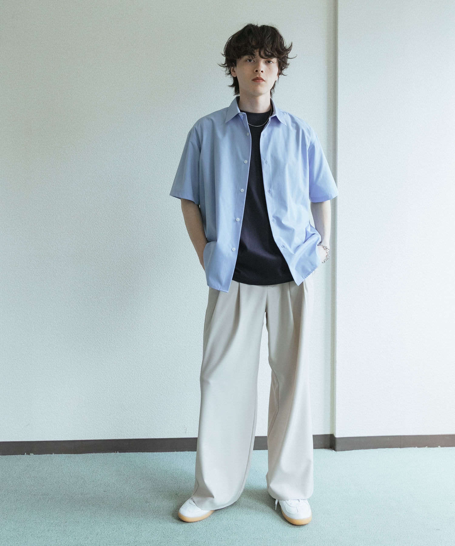 SENSE OF PLACE by URBAN RESEARCH「『速乾』ドライタッチ2タックワイドパンツ」|その他|