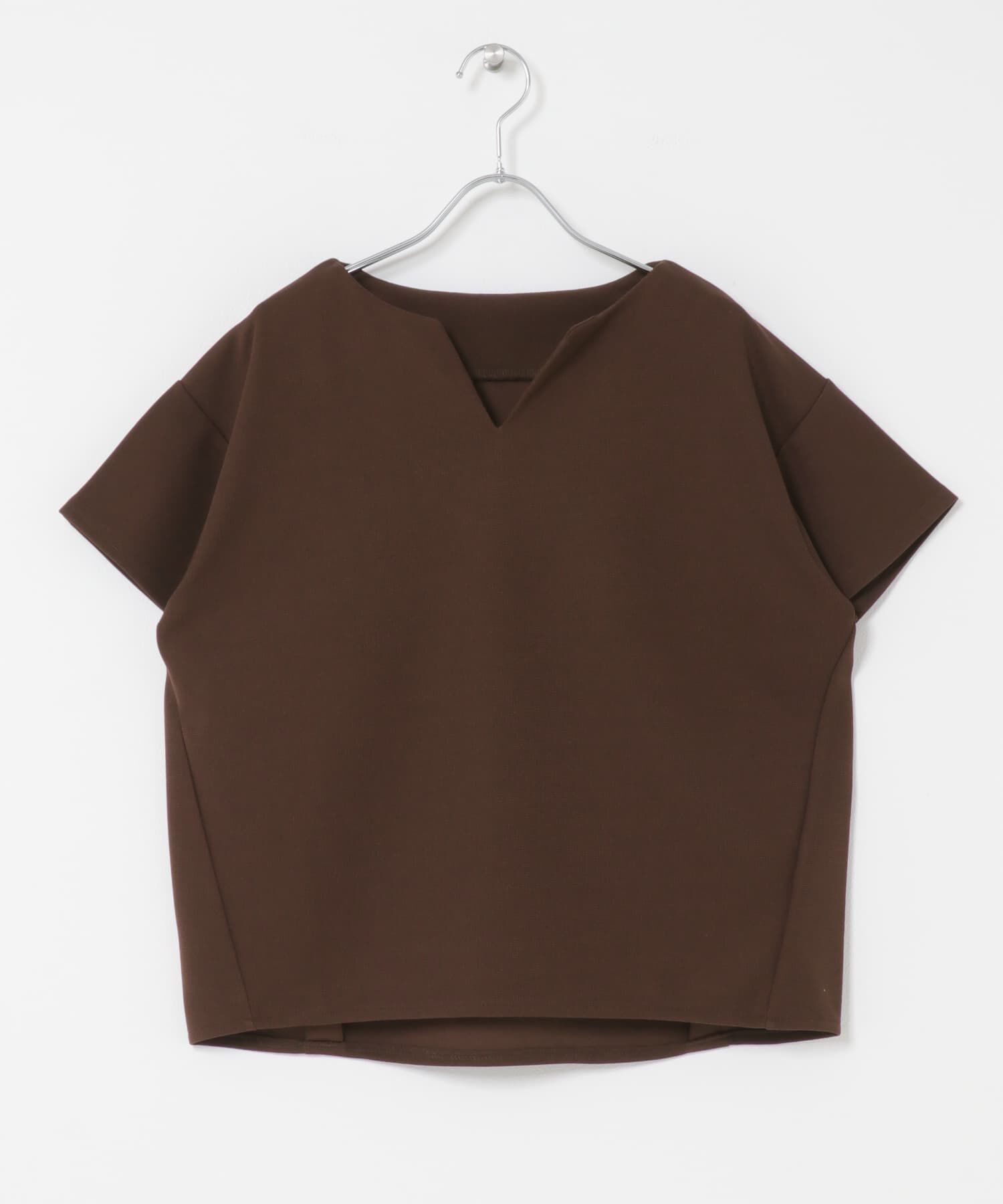 SENSE OF PLACE by URBAN RESEARCH「キーネックミラノリブTシャツ」|Tシャツ・カットソー|