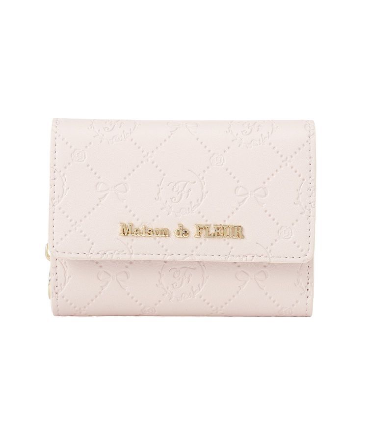 Maison de FLEUR「カラーモノグラムウォレット」|財布|
