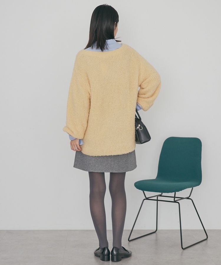 AMERICAN HOLIC「ミニシャギーラメニットプルオーバー」|ニット・セーター|