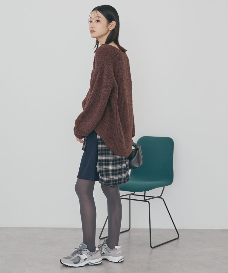 AMERICAN HOLIC「ミニシャギーラメニットプルオーバー」|ニット・セーター|