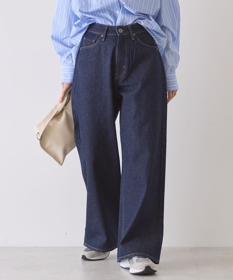 AMERICAN HOLIC「ワイドデニムパンツ」|デニム|