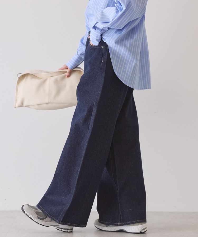 AMERICAN HOLIC「ワイドデニムパンツ」|デニム|