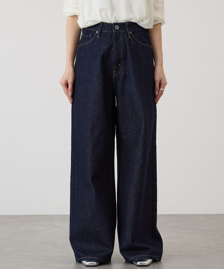 AMERICAN HOLIC「ワイドデニムパンツ」|デニム|