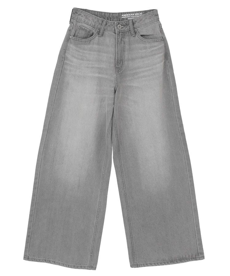 AMERICAN HOLIC「ワイドデニムパンツ」|デニム|