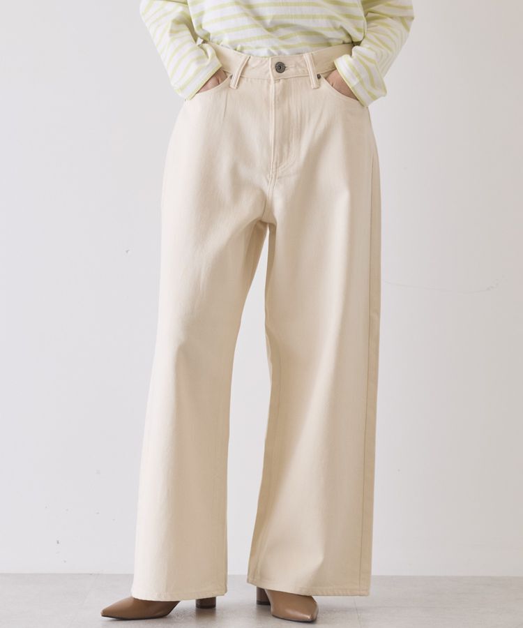 AMERICAN HOLIC「ワイドデニムパンツ」|デニム|