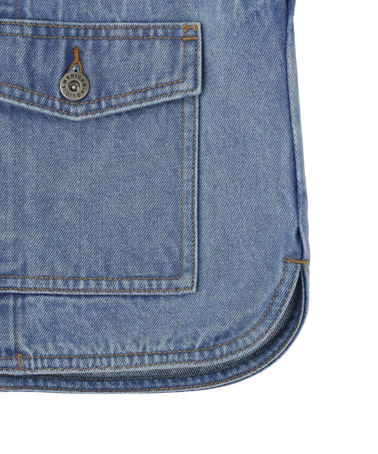 AMERICAN HOLIC「ショート丈デニムベスト」|その他|