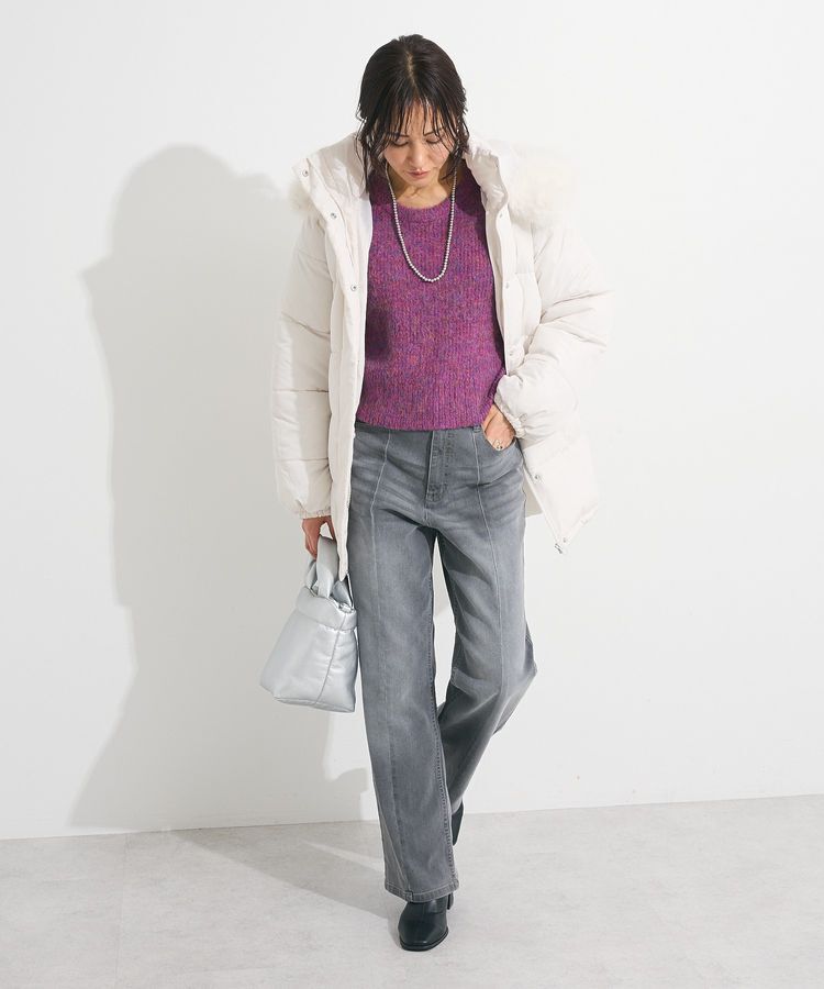 Green Parks「・ELENCARE DUE ミックスシャギーニット」|ニット・セーター|