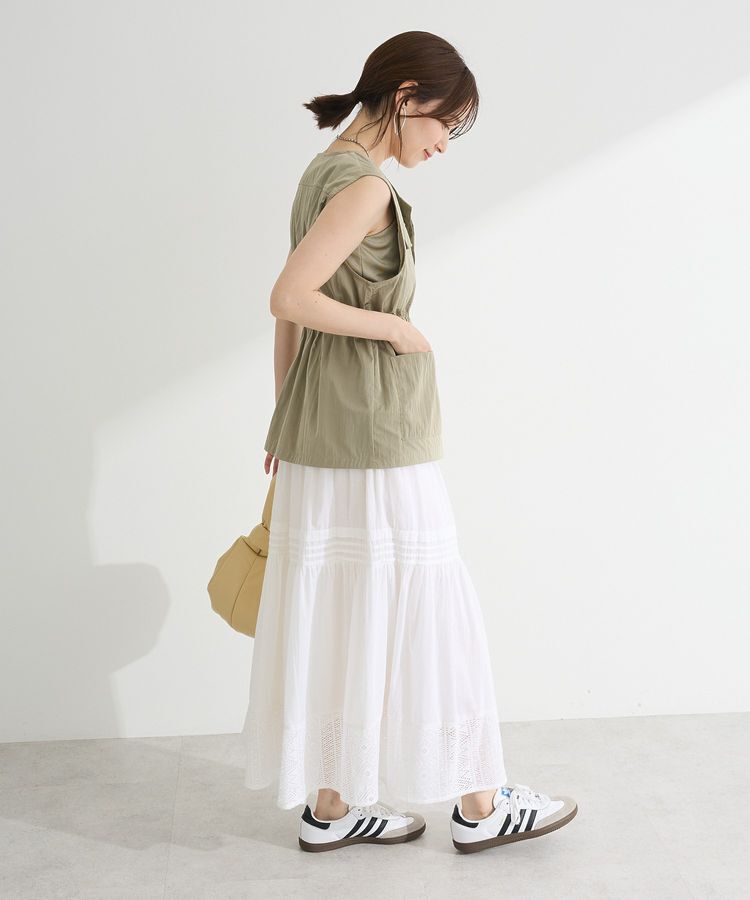 Green Parks「ミリタリーベスト」|ベスト・ジレ|