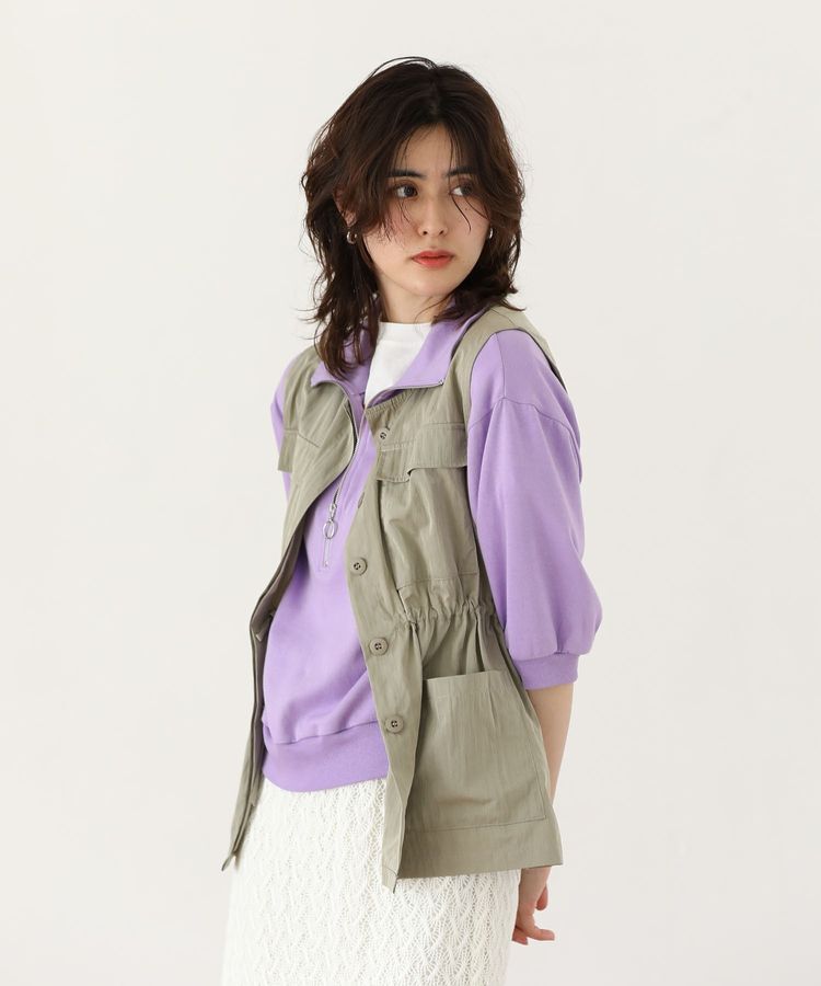 Green Parks「ミリタリーベスト」|ベスト・ジレ|