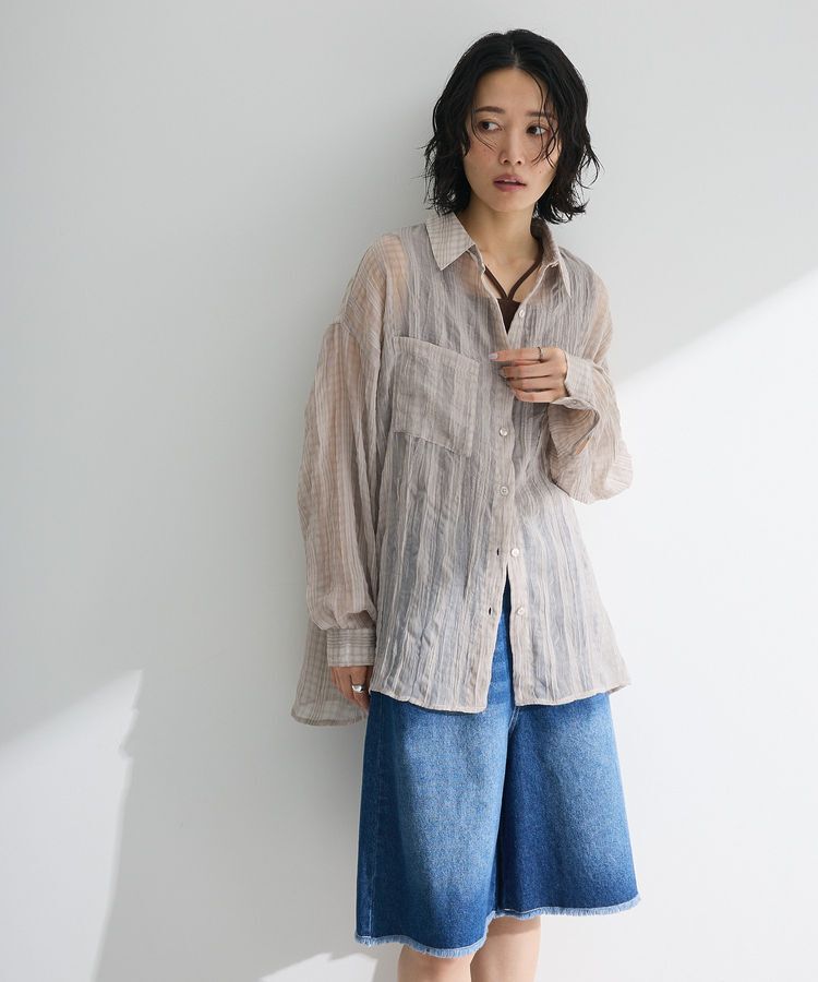 Green Parks「マルチストラップテレコタンク」|インナー|