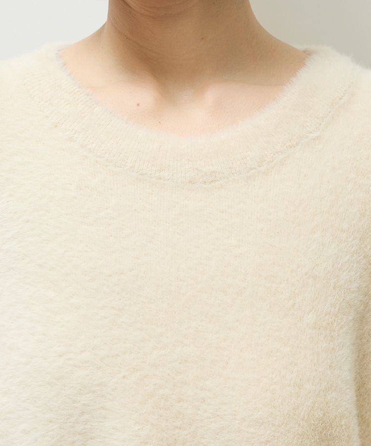 Green Parks「シャギークルーネックニットプルオーバー」|ニット・セーター|