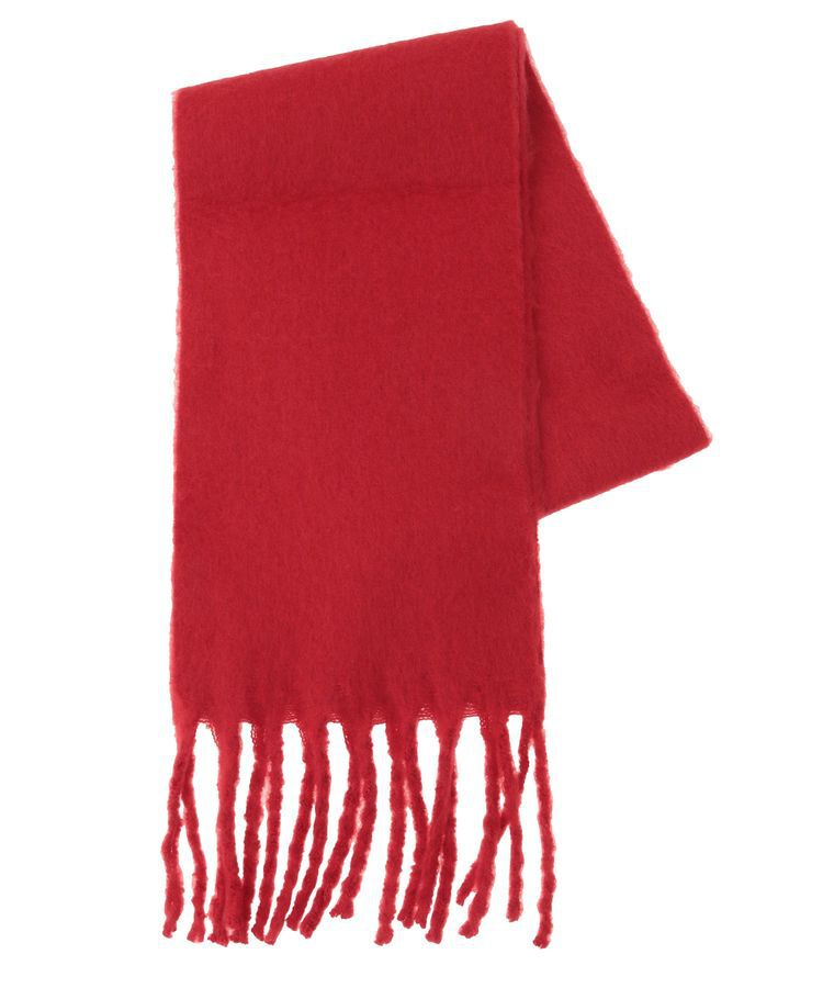 Green Parks「ボリュームマフラー」|マフラー|Red