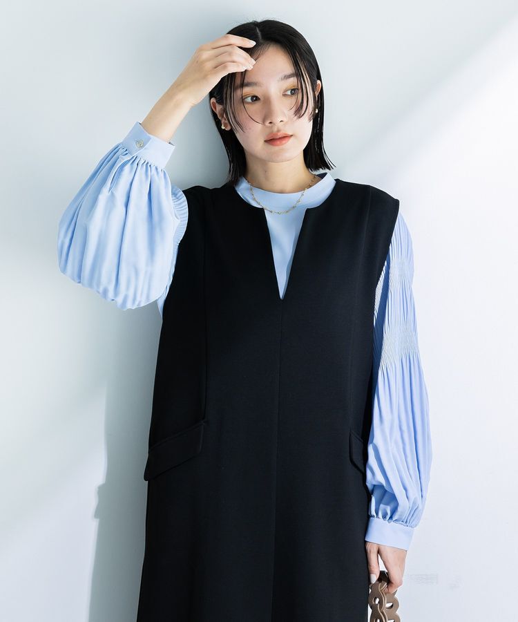 Green Parks「ダンボールスキッパージャンパースカート」|ジャンパースカート|