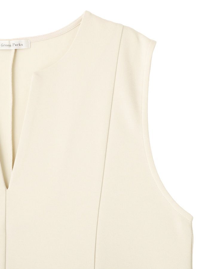 Green Parks「ダンボールスキッパージャンパースカート」|ジャンパースカート|