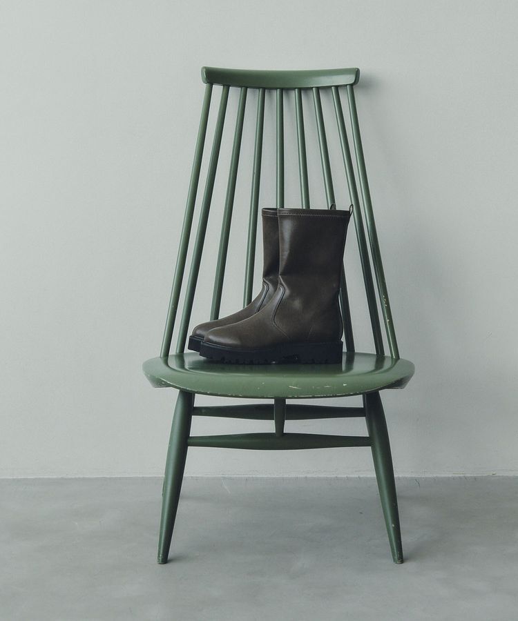 YECCA VECCA「トラックソールブーツ」|ショートブーツ|