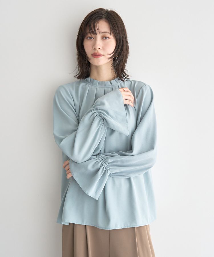 YECCA VECCA「タックデザインブラウス」|シャツ・ブラウス|Mint