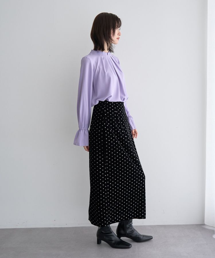 YECCA VECCA「タックデザインブラウス」|シャツ・ブラウス|