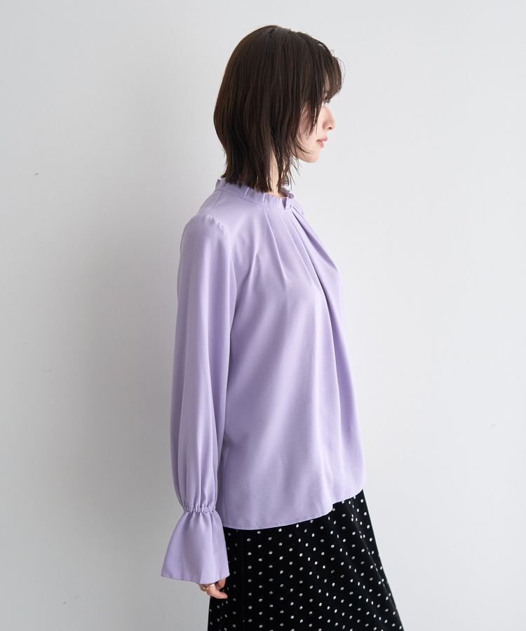 YECCA VECCA「タックデザインブラウス」|シャツ・ブラウス|