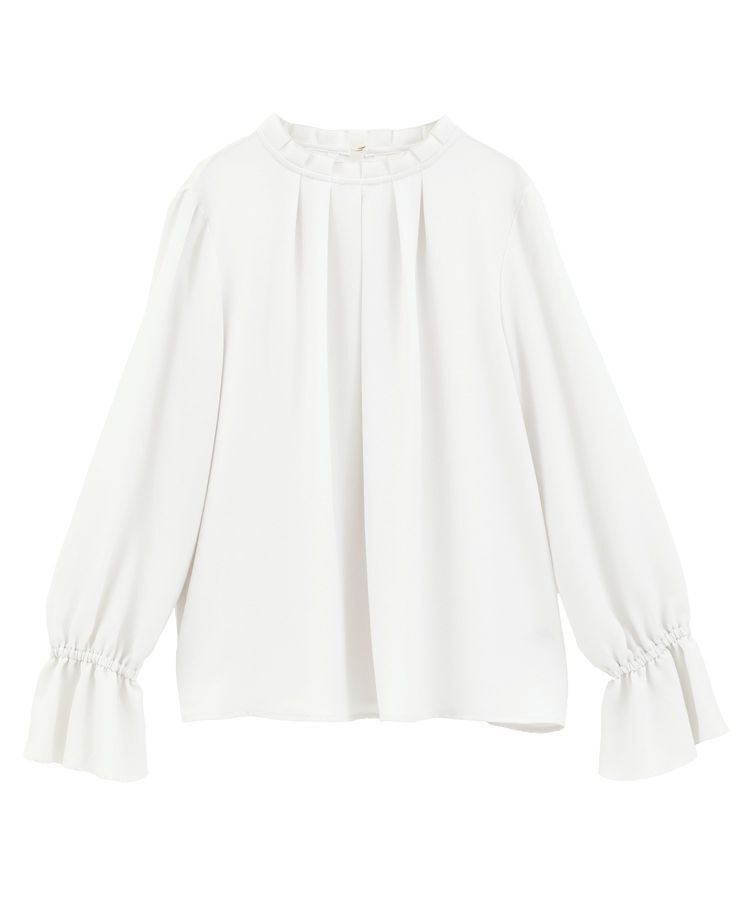 YECCA VECCA「タックデザインブラウス」|シャツ・ブラウス|