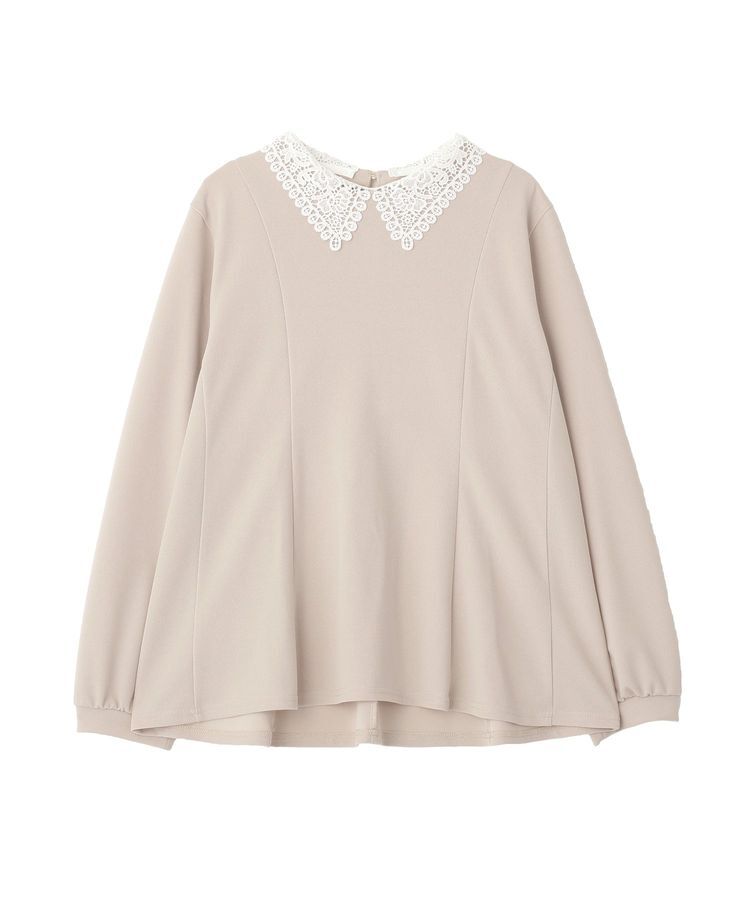 YECCA VECCA「2wayレース襟ブラウス」|シャツ・ブラウス|