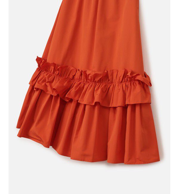 LOULOU WILLOUGHBY「【LOULOU WILLOUGHBY】ハイカウントパピヨンスカート」|フレア|