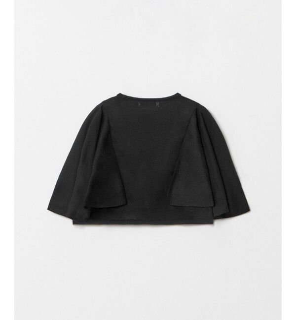 LOULOU WILLOUGHBY「【LOULOU WILLOUGHBY】ミニ丈フレアスリーブプルオーバー」|ニット・セーター|