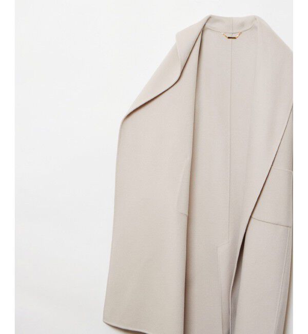 allureville「カシミヤ混リバービックショールコート」|その他|