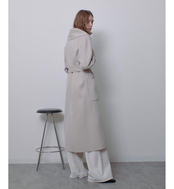 allureville「カシミヤ混リバービックショールコート」|その他|