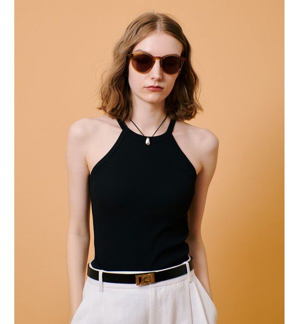 allureville「ホルターネックカップインタンク」|タンクトップ|