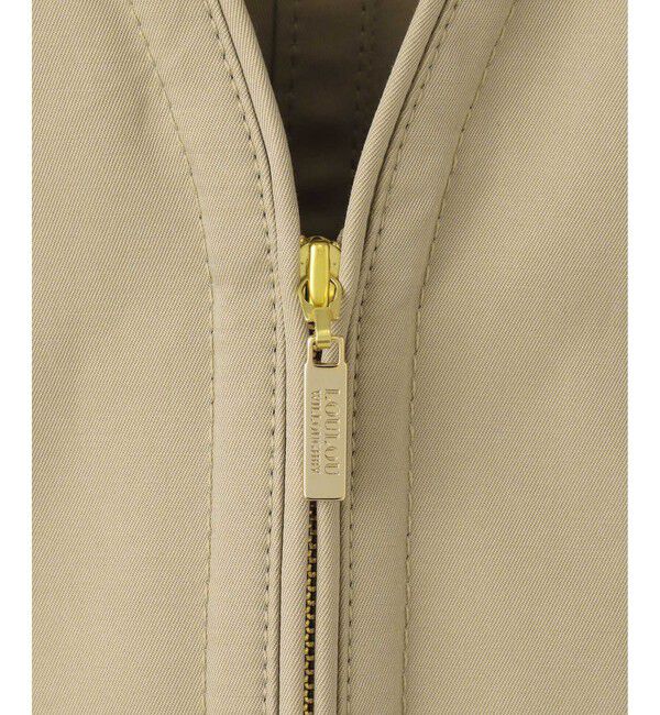 LOULOU WILLOUGHBY「【LOULOU WILLOUGHBY】シャンブレーツイルマリンブルゾン」|ブルゾン・スタジャン|