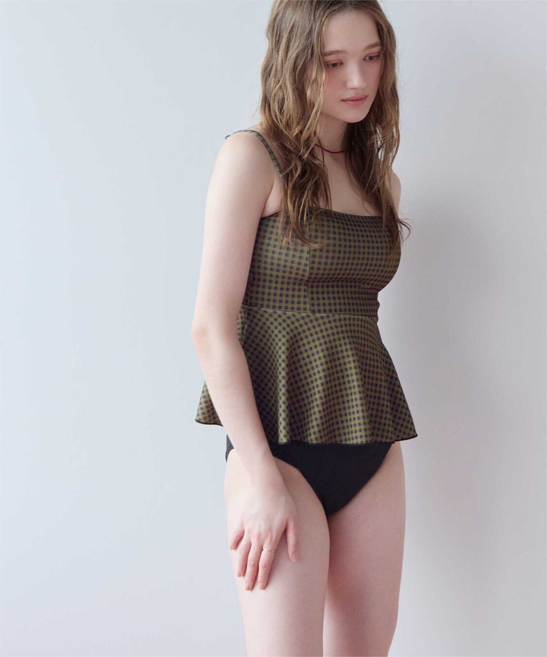 SEA DRESS「ペプラムフレアビスチェビキニ」|ビキニ|