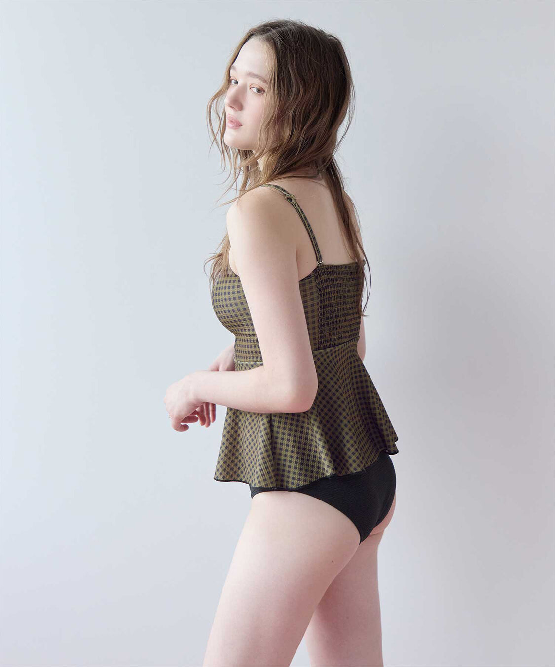 SEA DRESS「ペプラムフレアビスチェビキニ」|ビキニ|