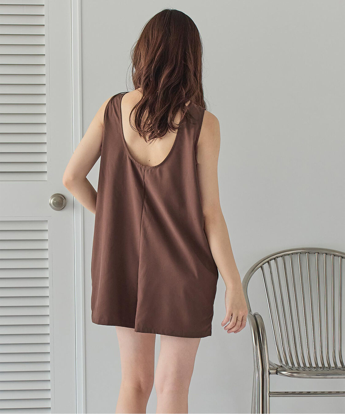 SEA DRESS「シンプルタンクトップオールインワン/水着」|コンビネゾン|