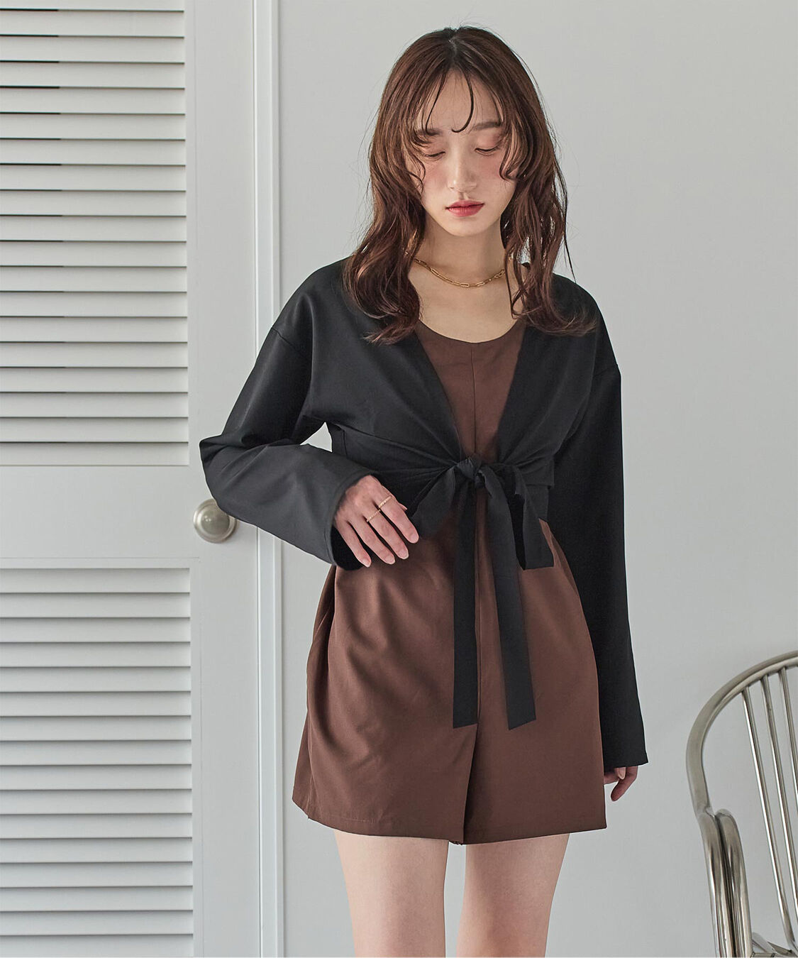 SEA DRESS「シンプルタンクトップオールインワン/水着」|コンビネゾン|