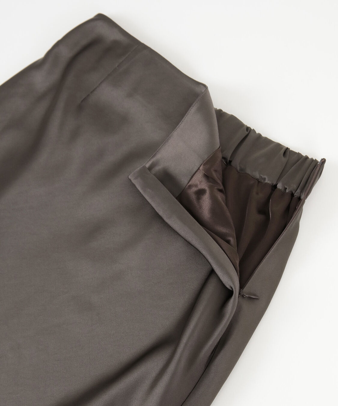 ur's「サテンマーメイドマキシスカート」|スカート|