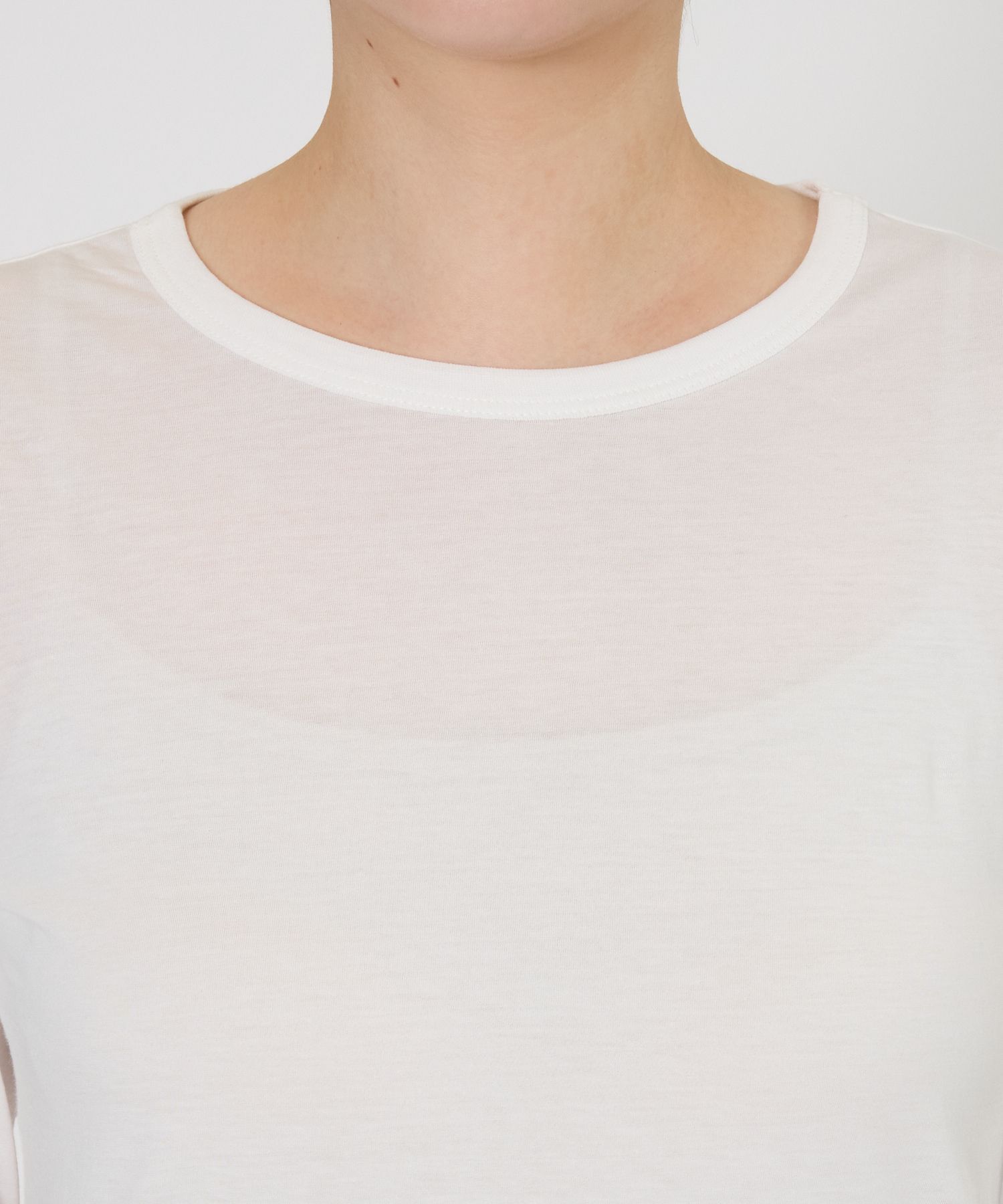 BABYLONE「チュールレイヤードロンＴ」|Tシャツ・カットソー|