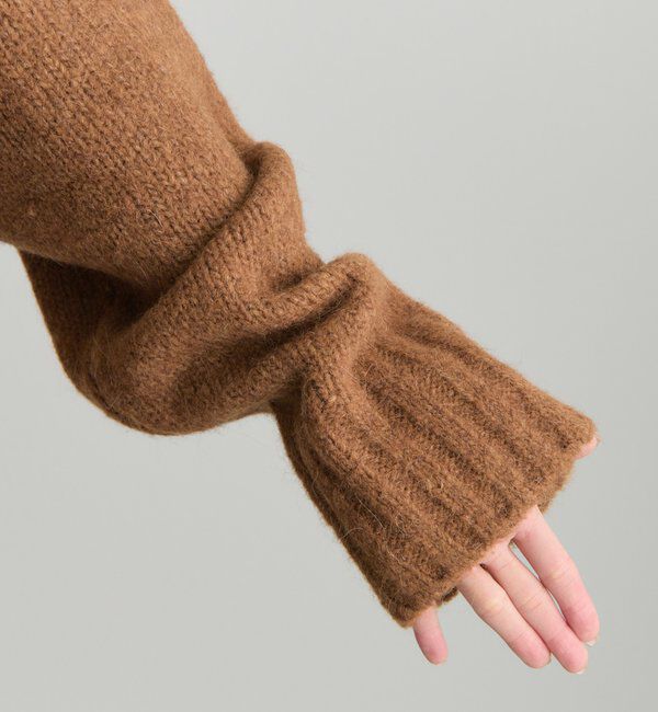  「アルパカ混ハイネックニットプルオーバー」|キャミソール|