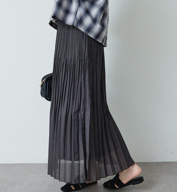  「シアープリーツスカート」|スカート|