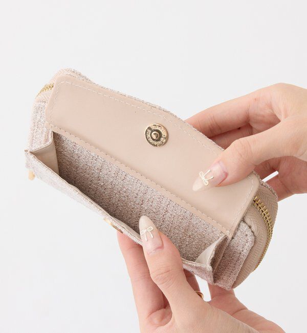  「【LouLoumei】ビジューロゴ入りツイードアクスタケース」|その他|