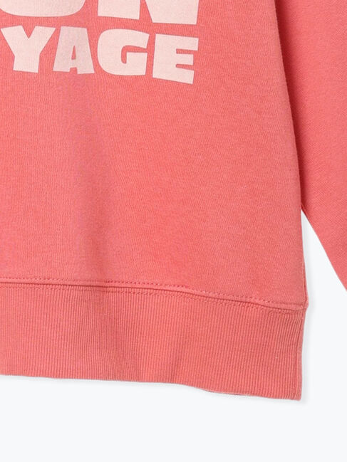 Samansa Mos2 Lagom「バス刺繍裏起毛トレーナー」|Tシャツ・カットソー|