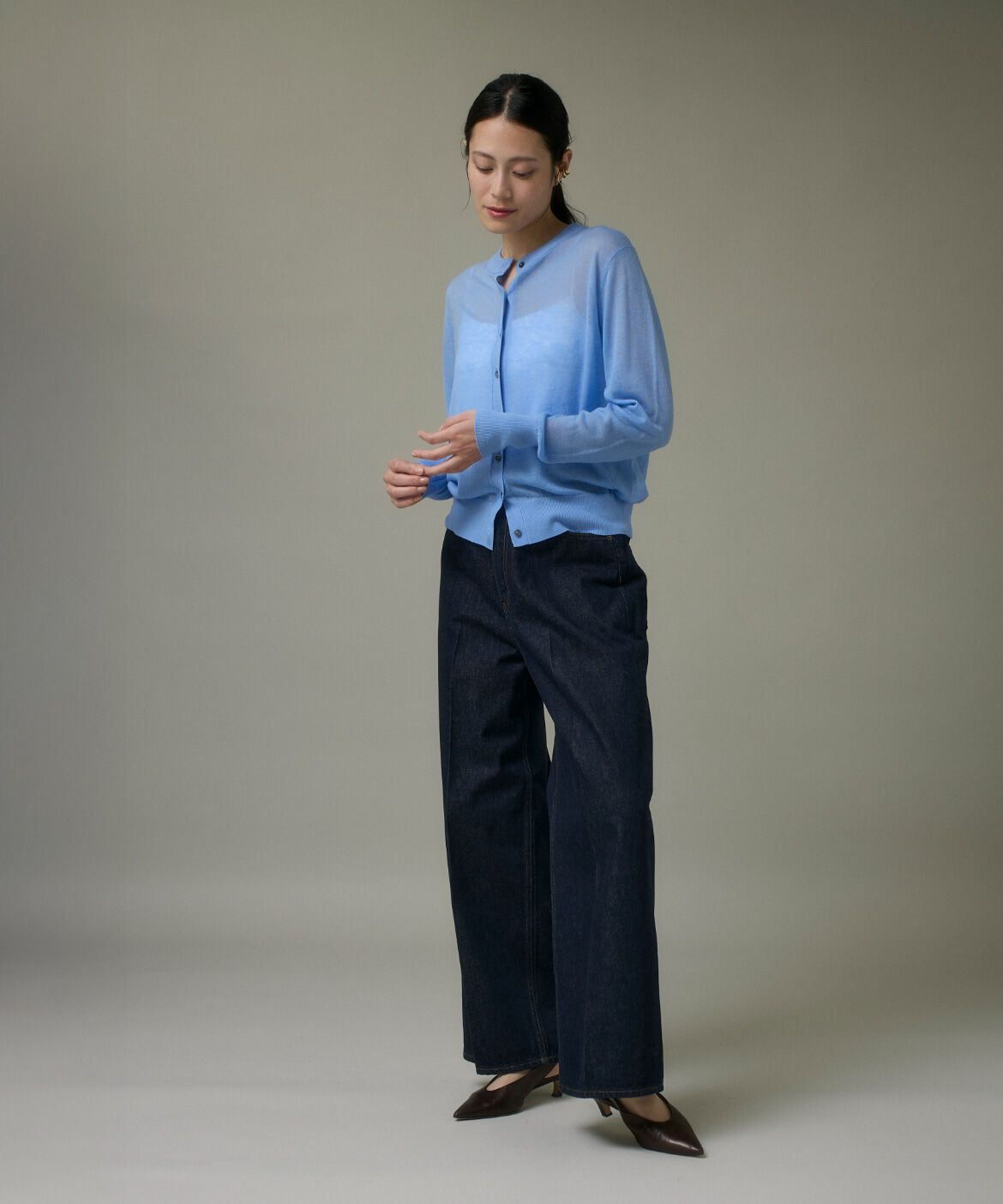 DAY by DAY it&rsquo;s international「クルーネックニットカーディガン《Melty air wool》」|カーディガン|