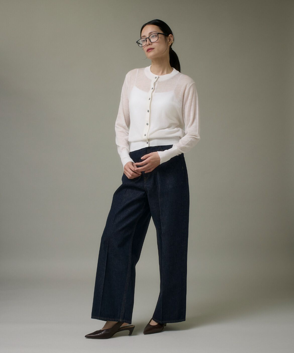 DAY by DAY it&rsquo;s international「クルーネックニットカーディガン《Melty air wool》」|カーディガン|