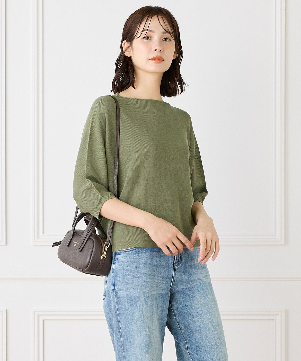 INED「ドルマンスリーブニット《Cuoo》」|ニット・セーター|