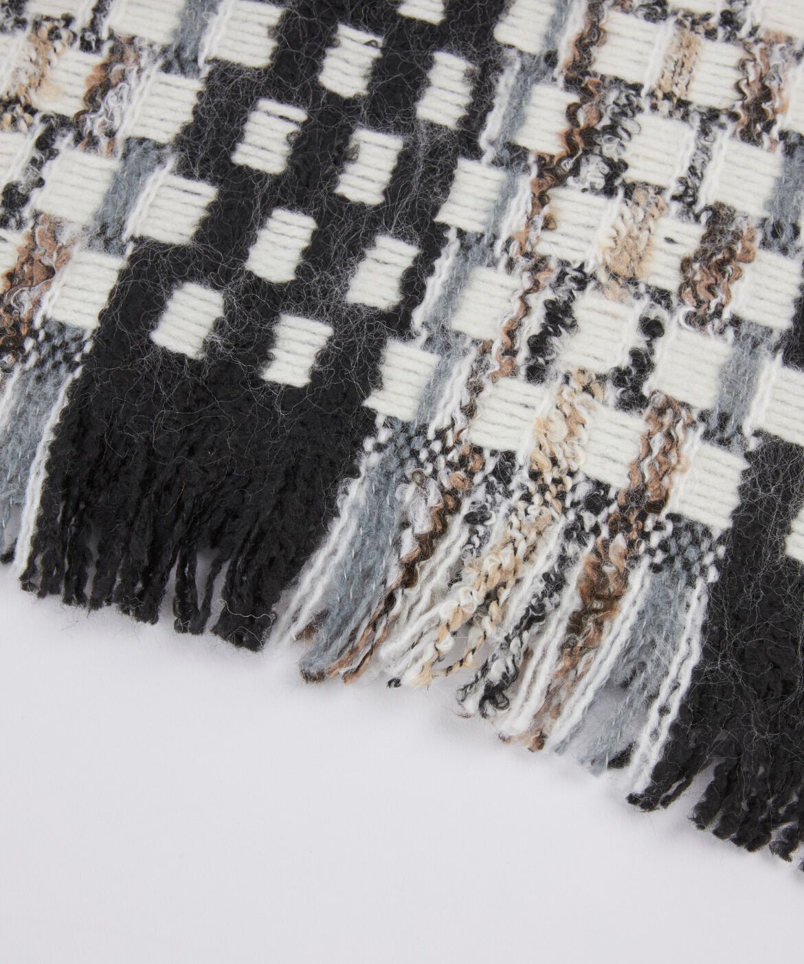 Le Souk「ミックスヤーンマフラー《P.CORNILLON / ピー・コルニヨン》」|ストール|