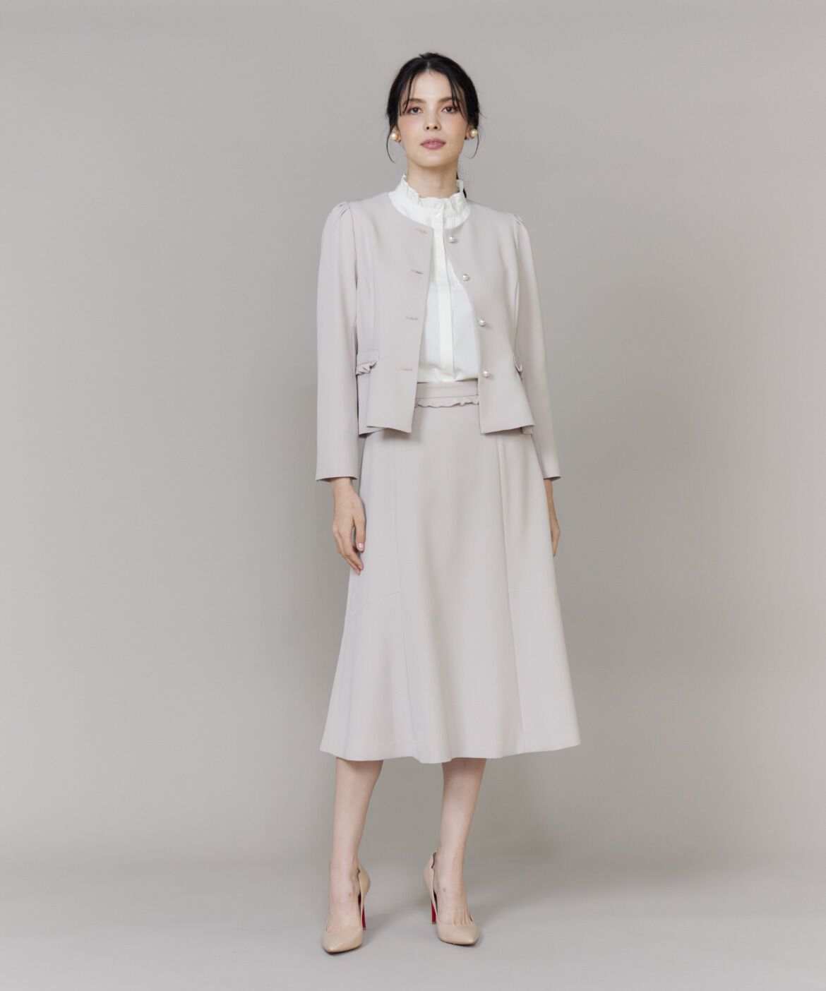 Maglie le cassetto「《M Maglie le cassetto》ピコフリルブラウス」|シャツ・ブラウス|