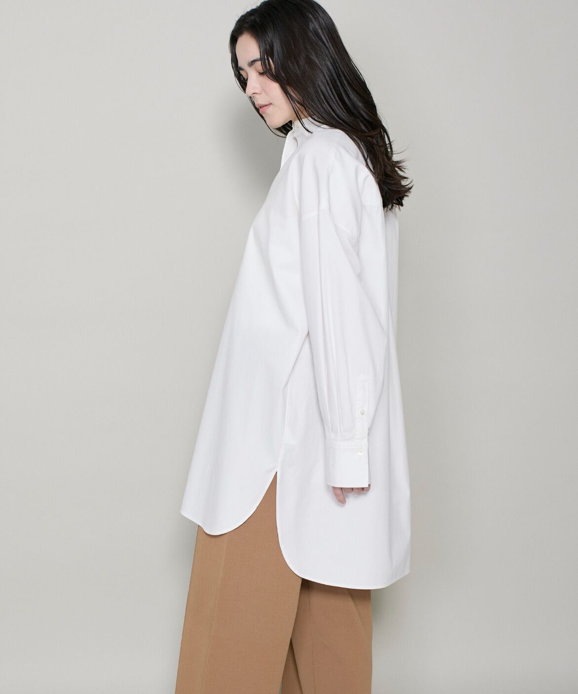 DAY by DAY it&rsquo;s international「スタンドカラーオックスロングシャツ」|シャツ・ブラウス|