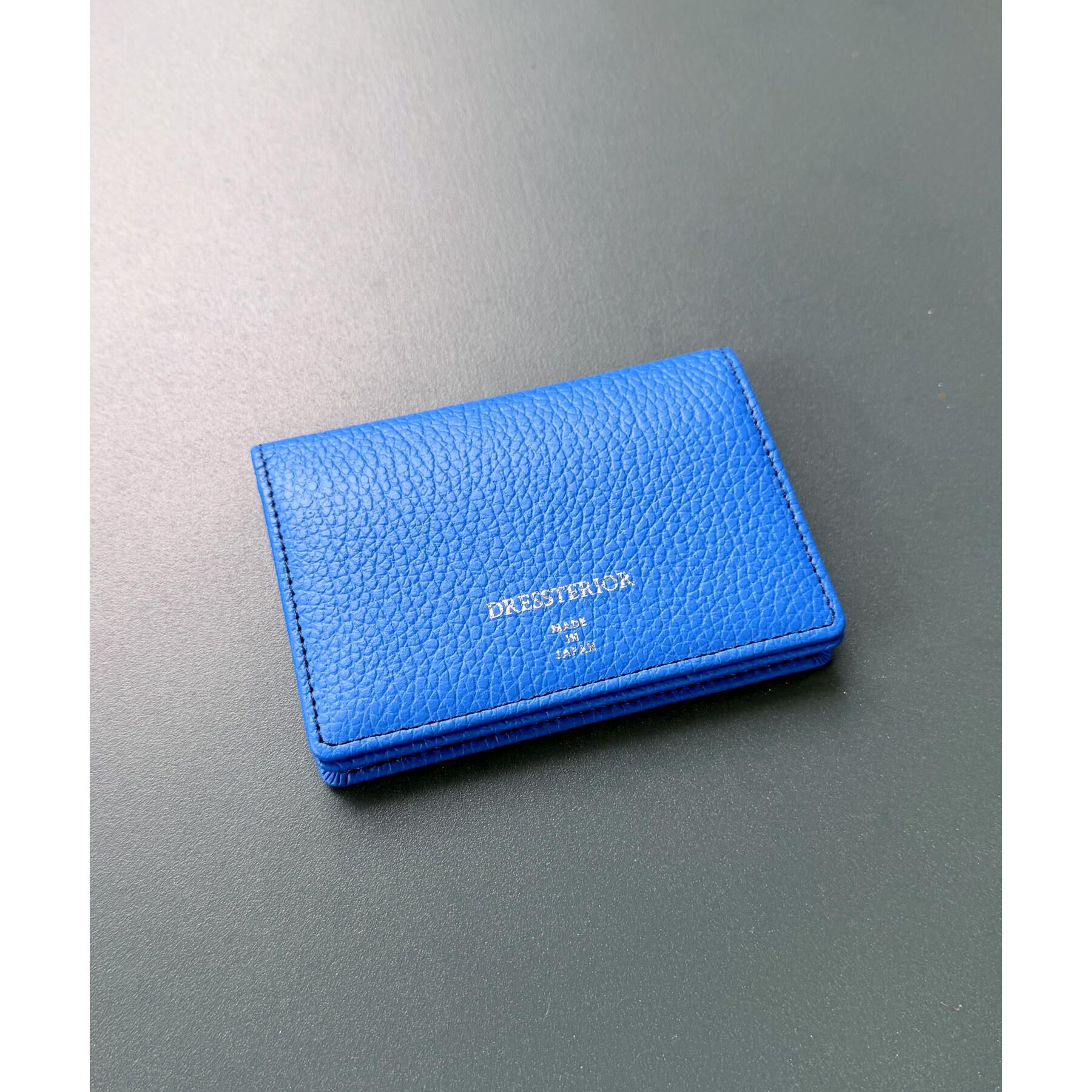 DRESSTERIOR「ビジネスカードホルダー」|名刺入れ・カードケース|ブルー(792)